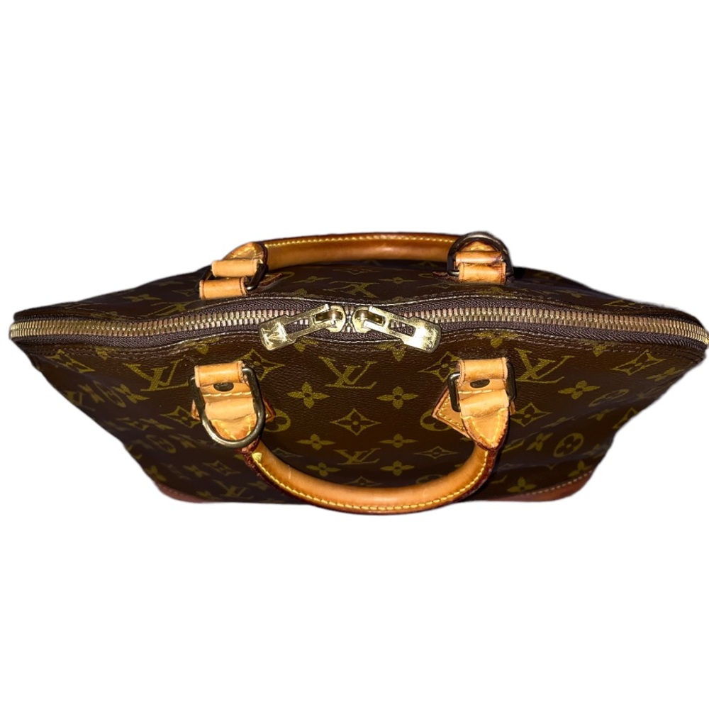 LOUIS VUITTON Vintage Authentic Alma Purse Bag Satchel Serial # BA1905 - Picture 10 of 13